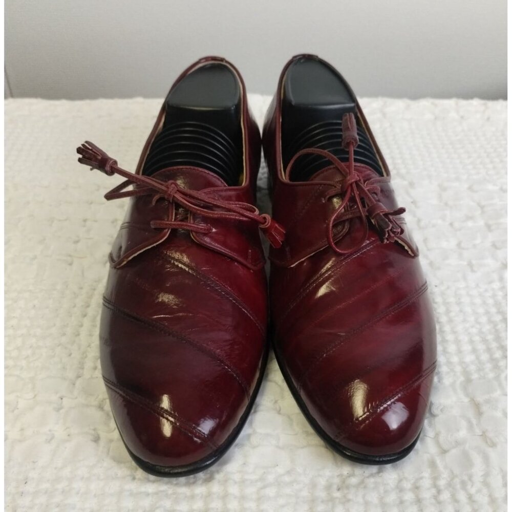 Carlo Morandi Men's Wine Shoes/Oxfords Size 8.5M SKU 2150